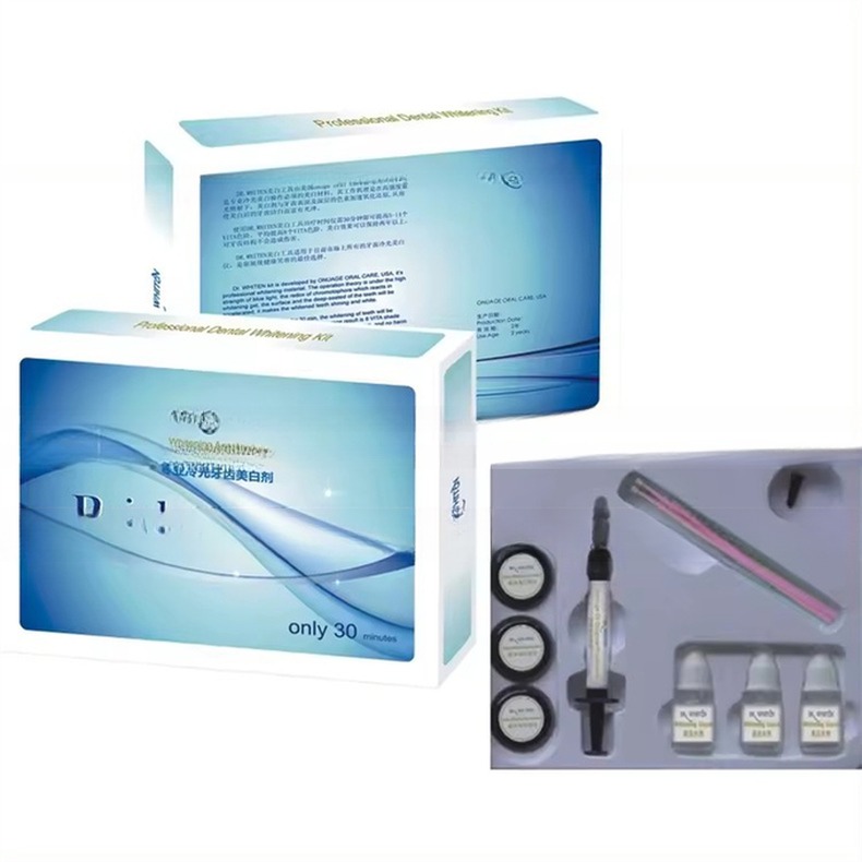 Dr Whiten Teeth Whitening Kit Effective 30 Minutes 35% Teeth Bleaching Gel