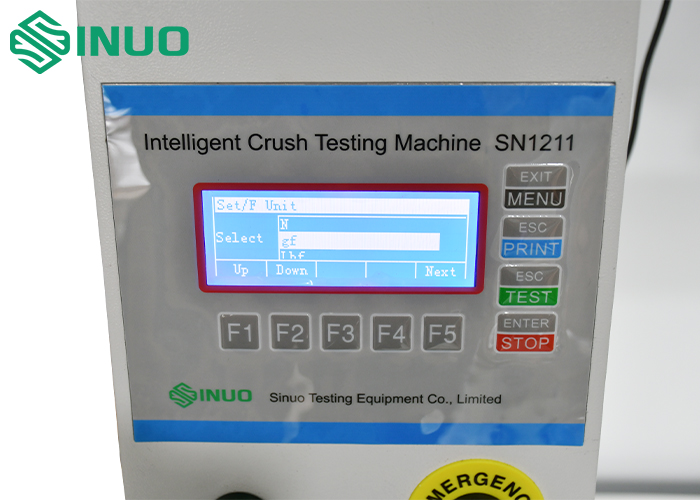 IEC 60950-1 Intelligent Crush Testing Equipment For Compressive Endurance Test