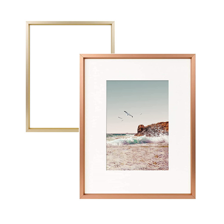 Square Picture Aluminium Mirror Frame Extrusion 40 x 40 Cm