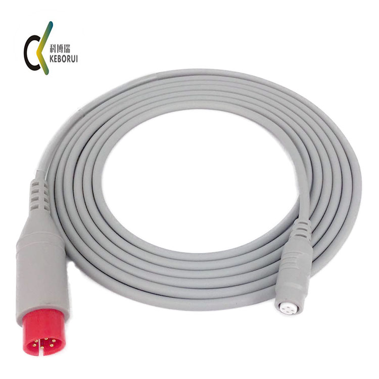 IBP adapter cable compatible for Spacelabs to B.Braun transducer