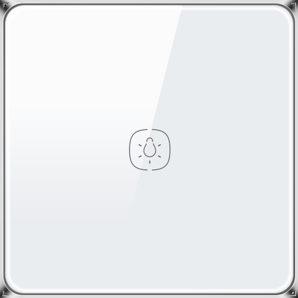 Glomarket App Control Smart Touch Wall Switch Voice Control Smart Iot Light Controller Tuya Smart Home Switch