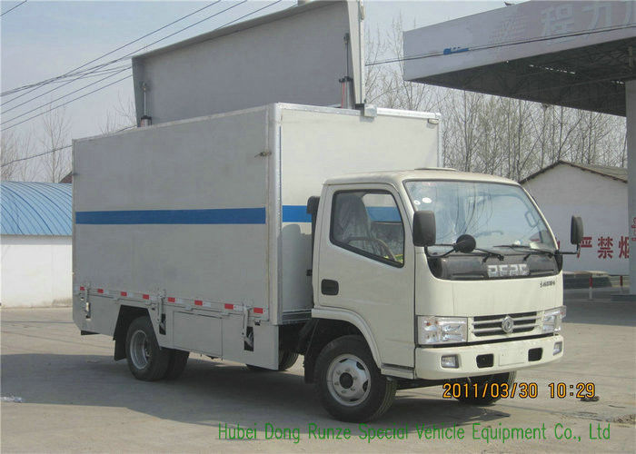 Moving LED Display Advertising Truck With Stage Lifting System For Outdoor Showing