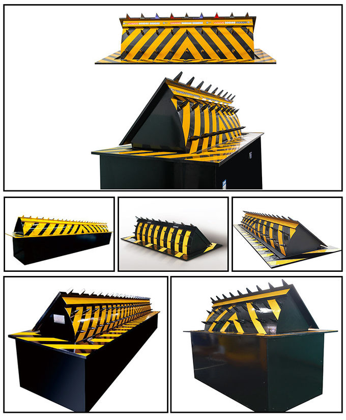 Airports Military Zones Traffic Roadblocks , 220V Hydraulic Roadblock Machine