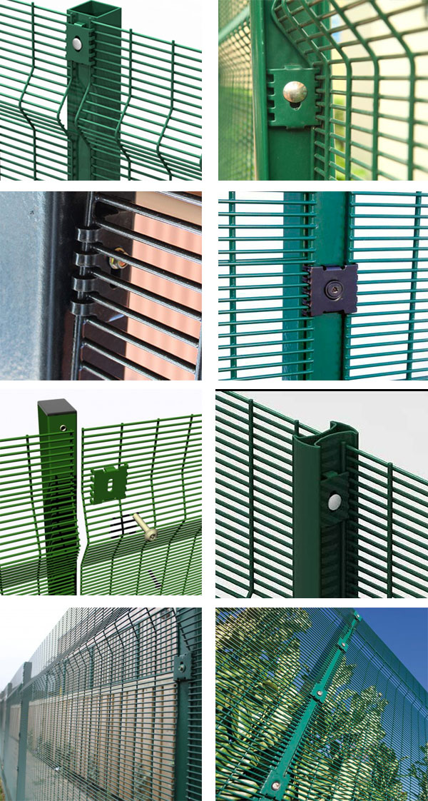 China supplier anti-climb allumen perimeter 358 Mesh fence ( High security fencing )