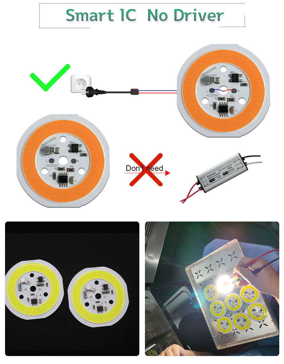 Aluminum DOB LED Module