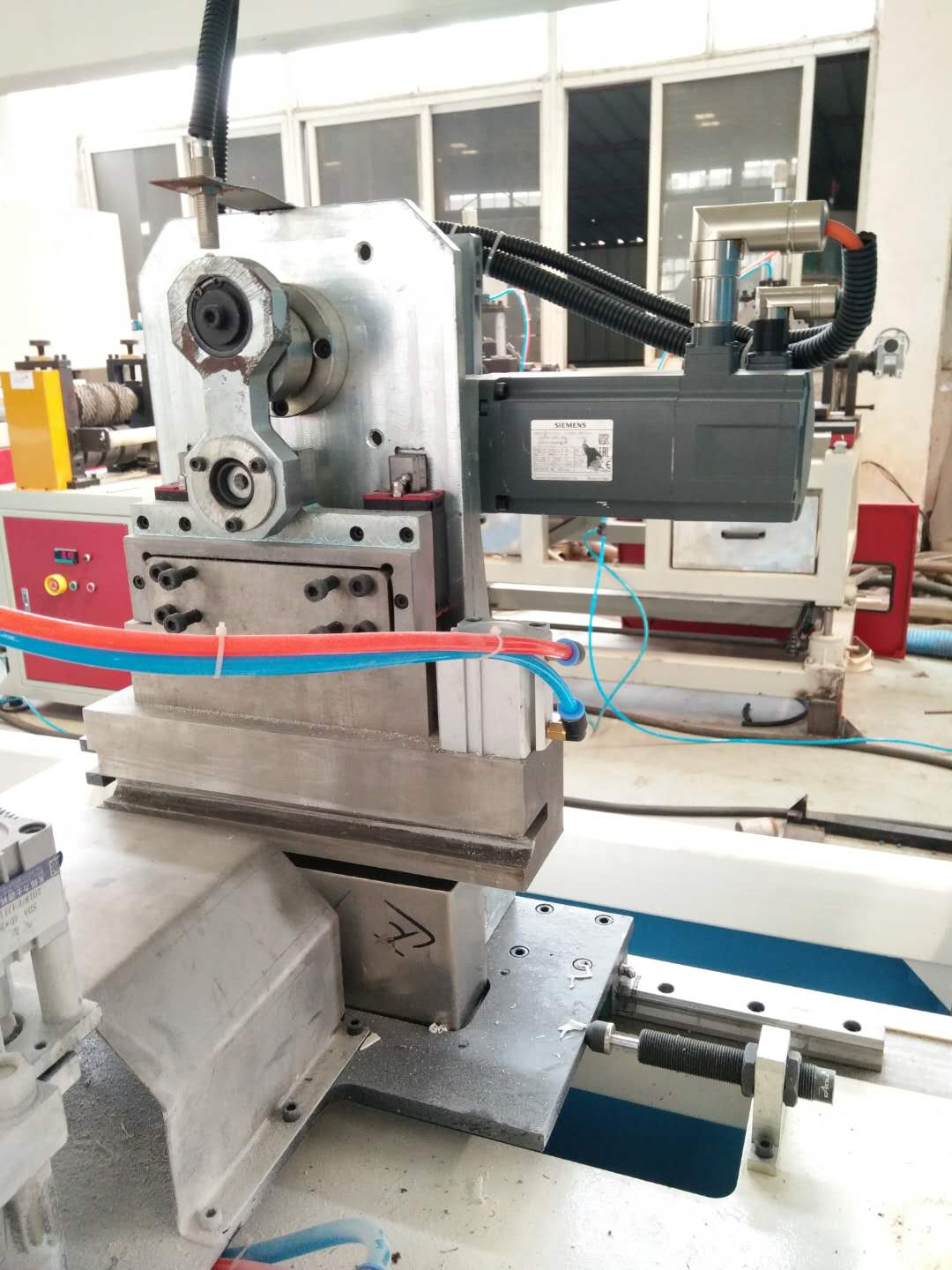 38CrMoALA Screw Material PVC Imitation Marble Sheet Extrusion Line for Manufacturing Plant
