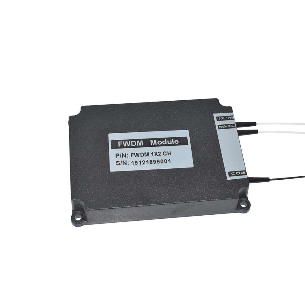 1x2ch FWDM Filter Based Wavelength Division Multiplexer
