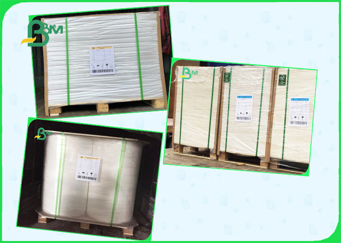Sack Kraft Paper 30 / 35 / 40gsm Uncoated With FDA EU SGS Certified In Sheets 