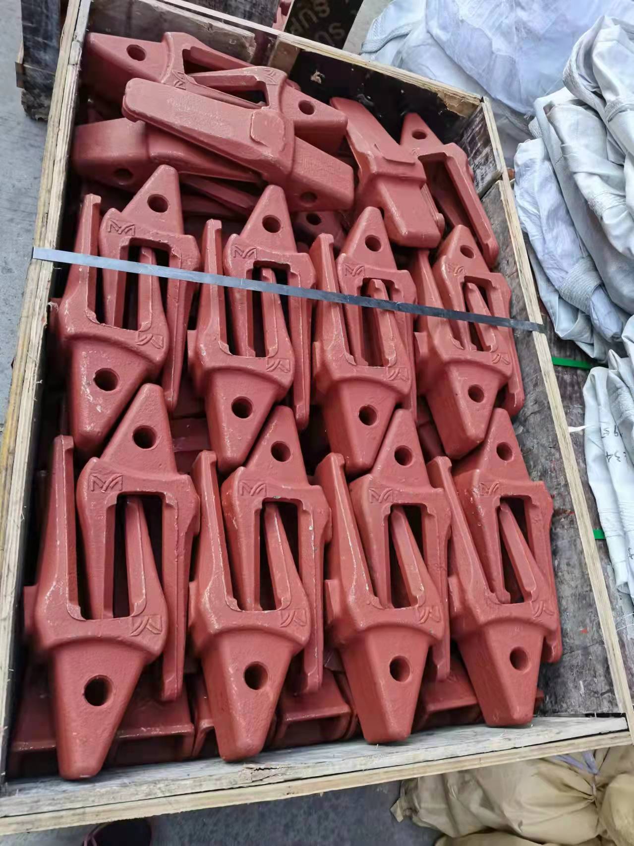 2.5CM Height Alloy Steel Excavator Bucket Teeth Stiff Forged Bucket Teeth