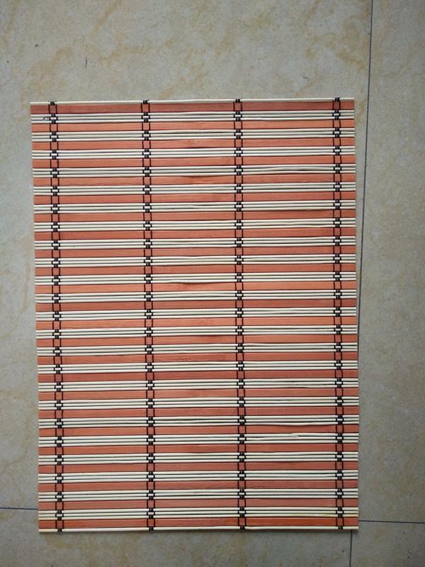 Popular Table Bamboo Schach Mat , Bamboo Bathroom Mat Customized Design