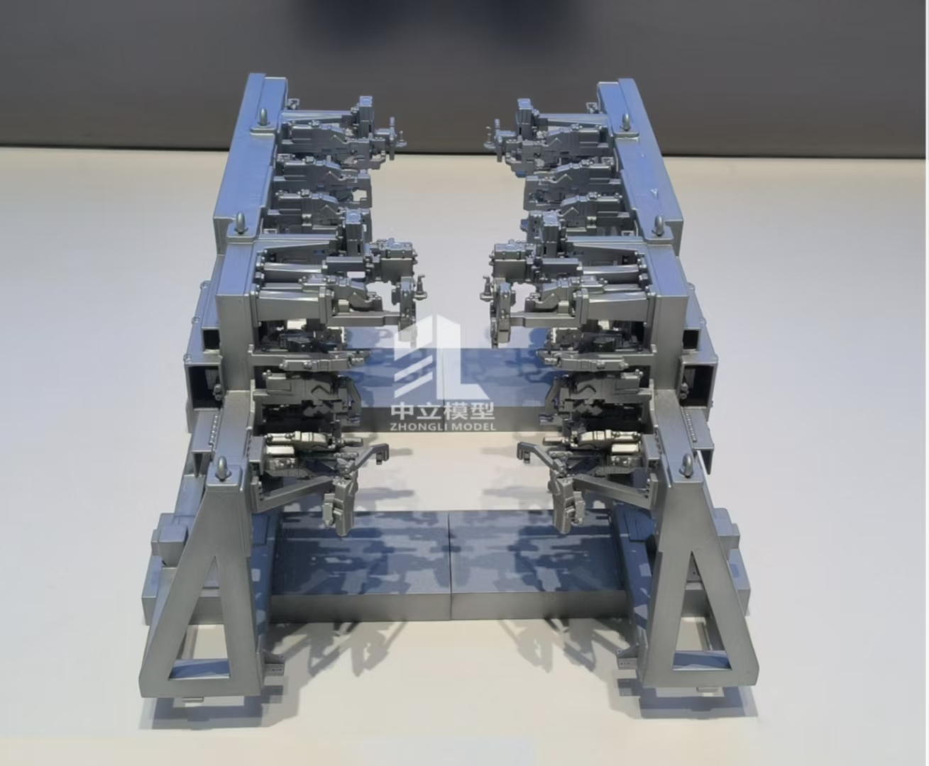 Mechanical Equipment Architectural Physical Model 1:20 Scale Construction Equipment