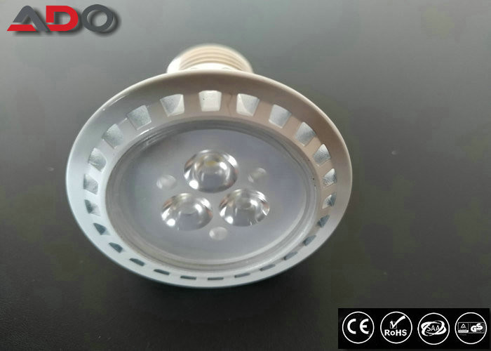 12v 7 Watts Led Spot Bulbs Smd3030 Mr16 Dimmable With White Aluminum Housing