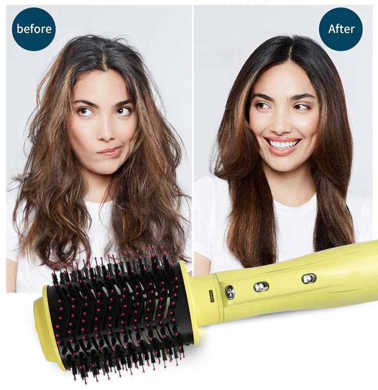 1000 Watt Electric Hair Brush Dryer , 110/240V One Step Hair Dryer Volumizer