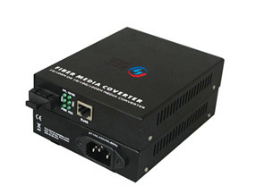 5V Dual Fiber Media Converter SC / FC / ST / LC Fiber Connector ROHS Approved