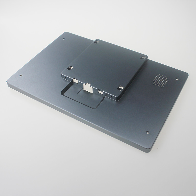 Durable Silvery Aluminum CNC Machining Parts , Notebook Case Anodized Aluminum Parts