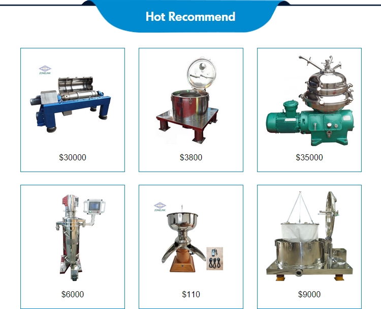 Customized tubular transformer fuel oil for blood plasma and cell decanter centrifuge separate