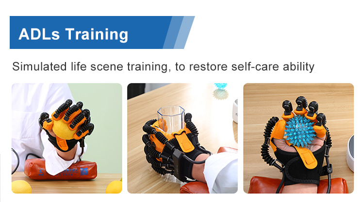 Intelligent Rehabilitation Robot Gloves Physiotherapy Hand Rehabilitation Devices 15W