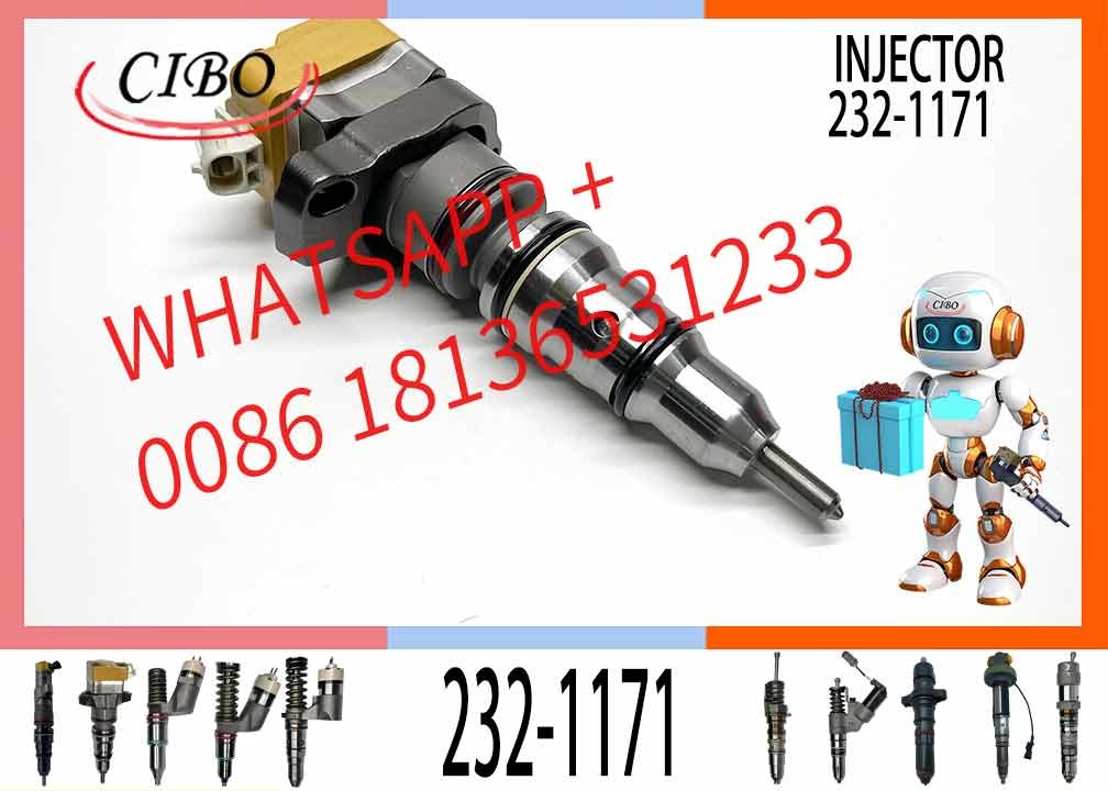Common rail injector fuel injecto 20R-4148 20R-0758 232-1171 10R-1267 for 3412 Excavator 3412E/5110B