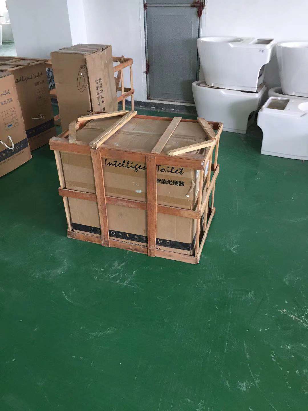 Japanese Style Smart Toilet Bidet Fully Automatic Inductive 680x405mm