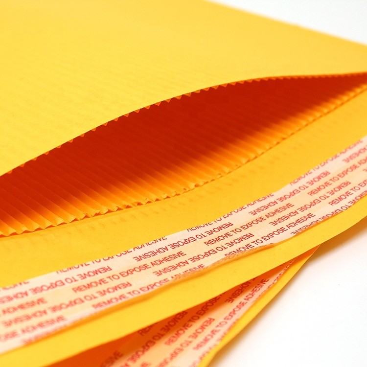 Biodegradable Versatile Recycled Kraft Corrugated Envelopes 4x8"