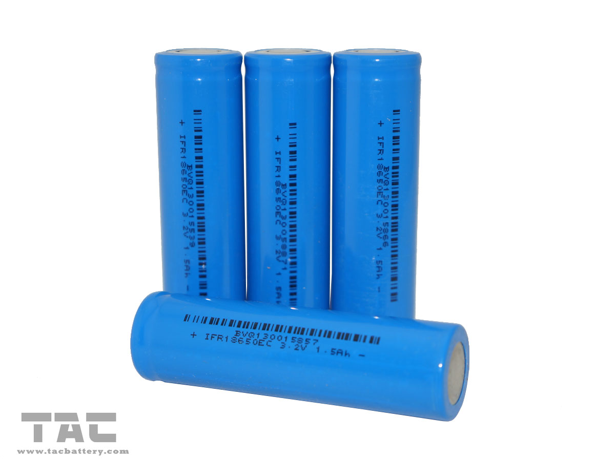 Rechargeable Li-ion IFR18650 3.2V LiFePO4 Battery for e-bike battery pack