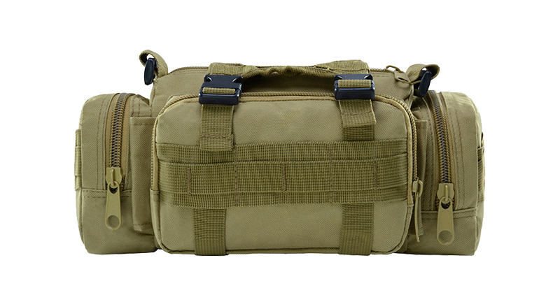Outdoor Camping Backpack Belt Bags 0.45 Kgs Zipper Hasp Closure Portable Molle Bag for Hiking