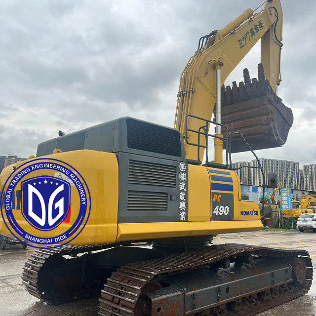 Komatsu PC490 With excellent power durability and high efficiency Japanese Komatsu PC490 Large Excavator