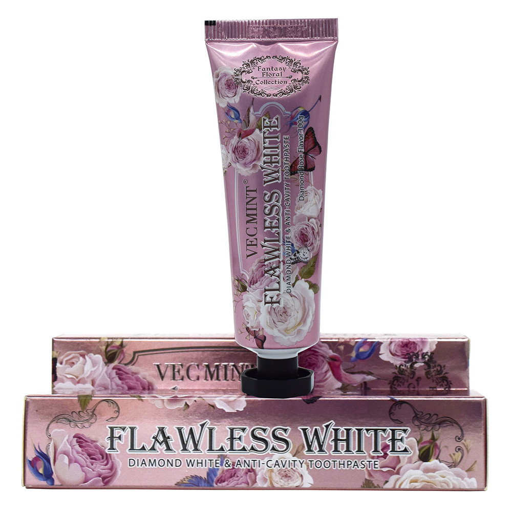 Lily Lily Rose Osmanthus Flavor Chemical Paste Toothpaste with 400g White Paper Box