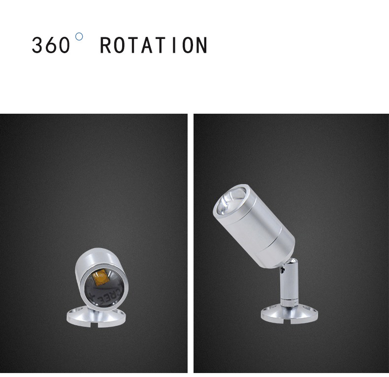 Modern Zoomable Dimmable Energy Efficient LED Mini Spot Light