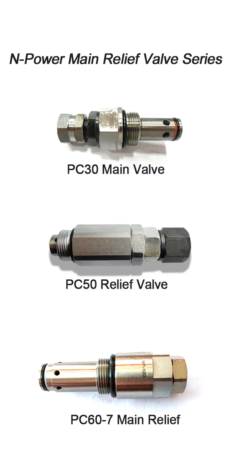 PC30 PC55 PC60-7 PC120-6 PC200-3 Excavator Engine Main Valve