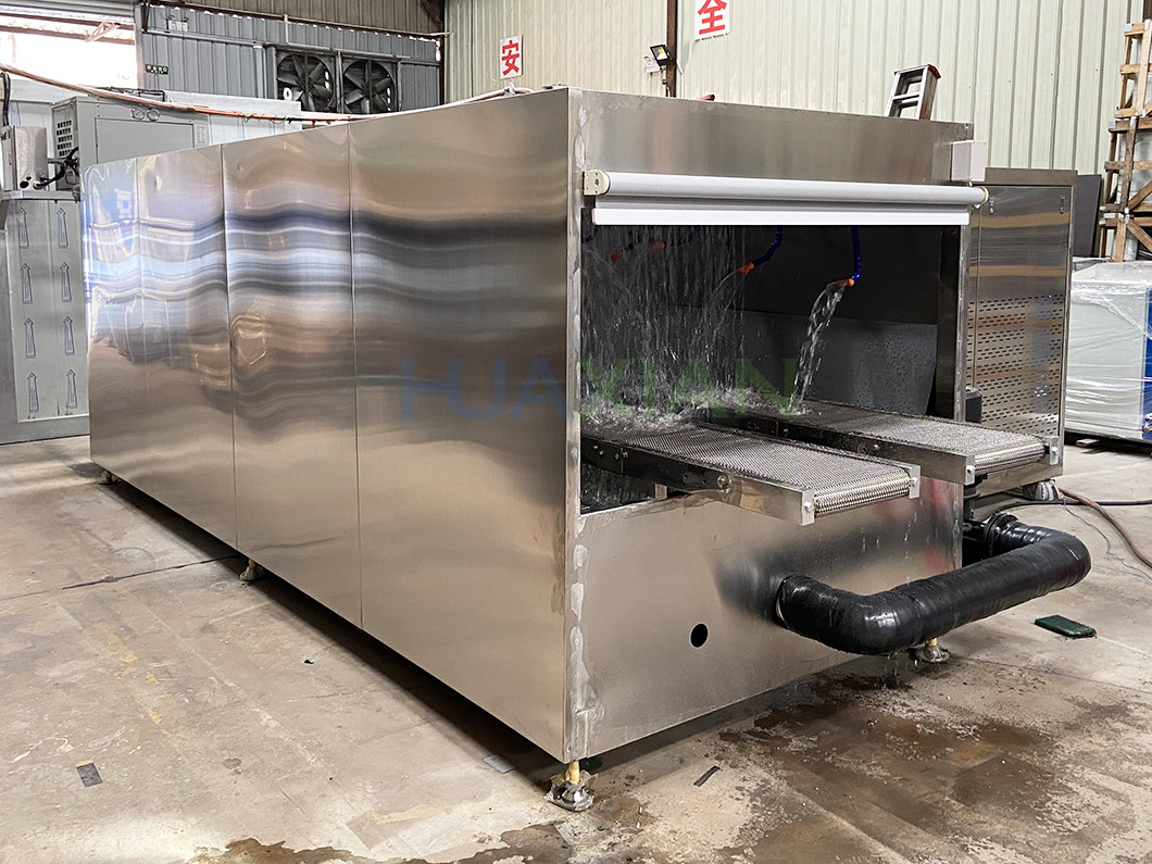 Stainless Steel Hydro Cooler 1.5 Ton Automatic Conveyor For Cherry