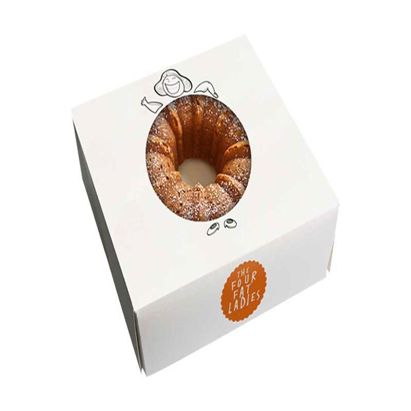 custom donut color box Printing donut cardboard packaging box fried food gift box