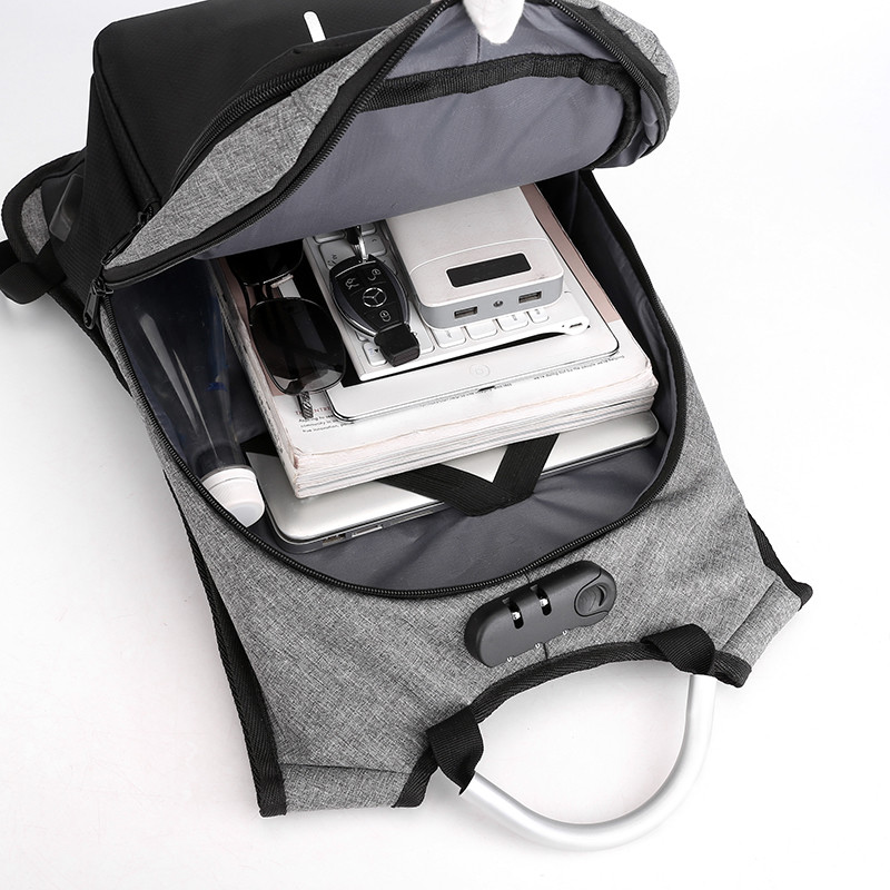 Office BSCI Anti Theft Laptop Bag 38cm Travel And Leisure Backpacks