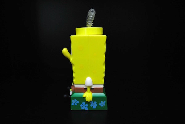 22CM Height Customized Spongebob Water Bottle For Children AS Material
