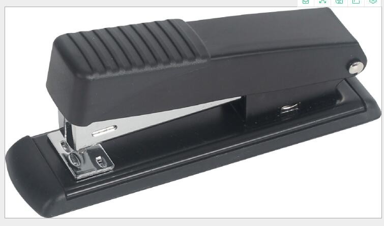 High Quality No.603 For 24/6 26/6 Staples 20 Sheets Paper Capacity Black Metal Office Stapler
