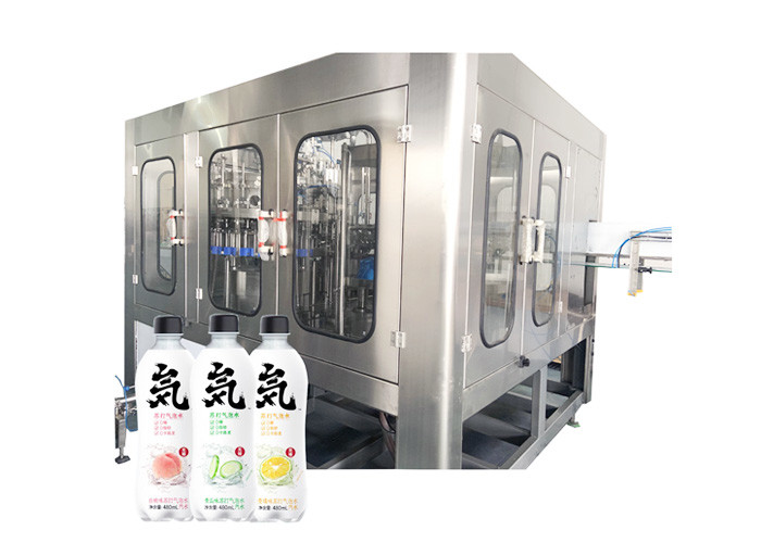 8000B/H Isobaric Soda Gas Bottle Filling Machine Adjustable Power