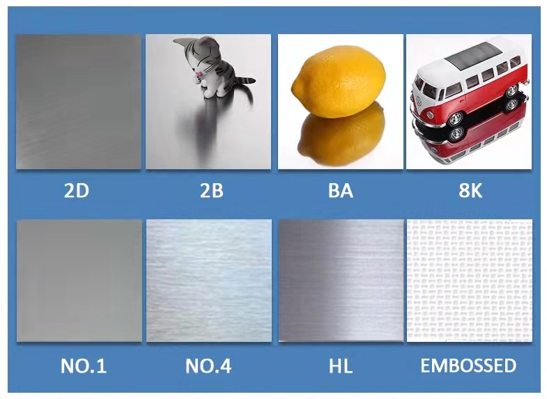 ASTM 304 Stainless Steel Sheet Cold Rolled 0.5*1219*2438 SS BA PVC Mirror