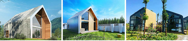 Q550 Standard Steel Hotel Prefabricated House Kits with Light Steel Framing