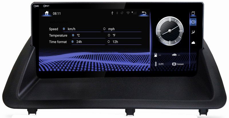 Ouchuangbo car gps stereo bluetooth for Lexus CT200 2011-2018 support android 9.0 dual zone 8 Core CPU