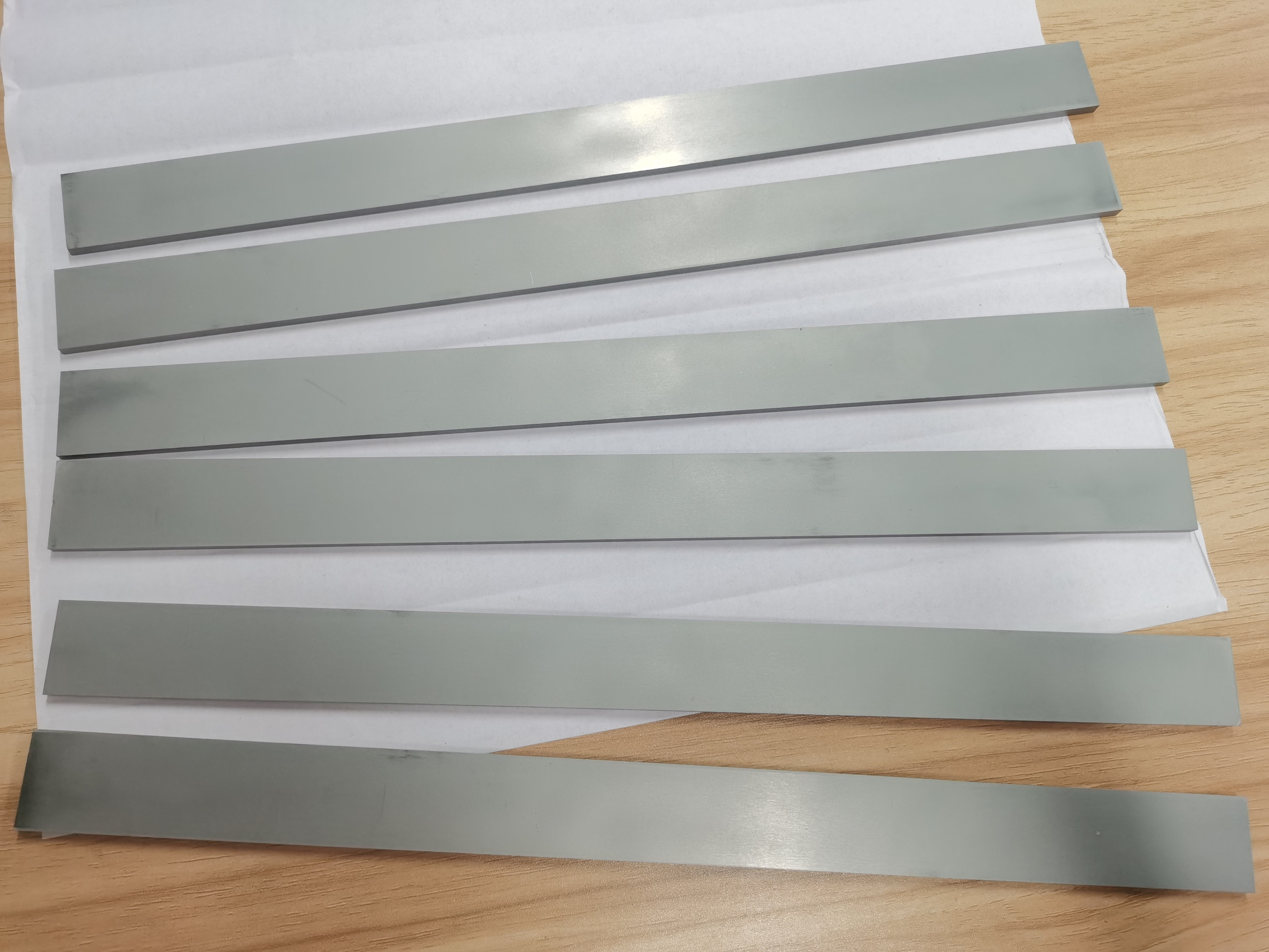 YG10X Blank Cemented Carbide Strip For Guideways And Work Rest Blade