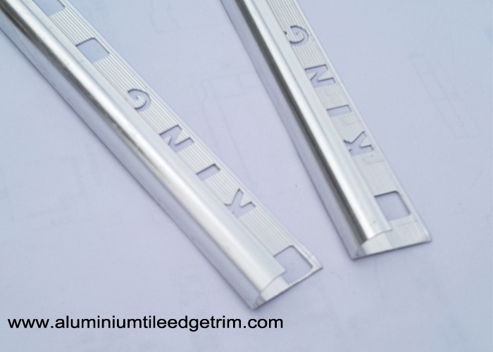 King type aluminium tile edge trim