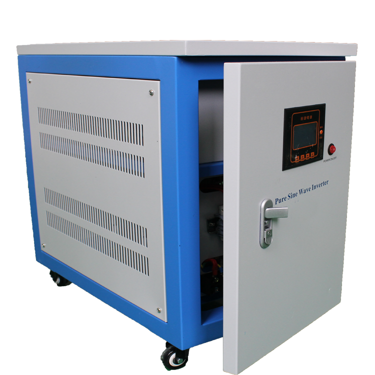 Hot selling 15kw 96vdc 220V 380Vac three phase pure sine wave off grid inverter for solar power generation system