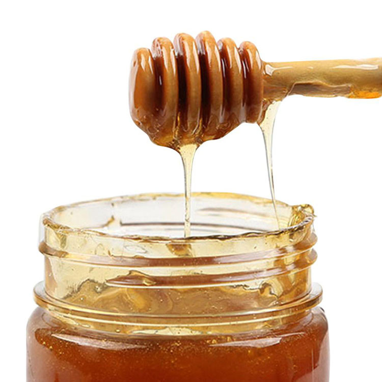 Wooden Honey Stick Honey Splash Bar With Long Handle Wood Honey Dipper Stick