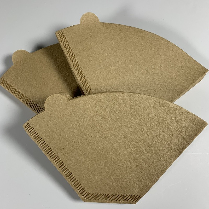 Cone Shaped Pour Over Coffee Maker Coffee Filter Paper Food Grade