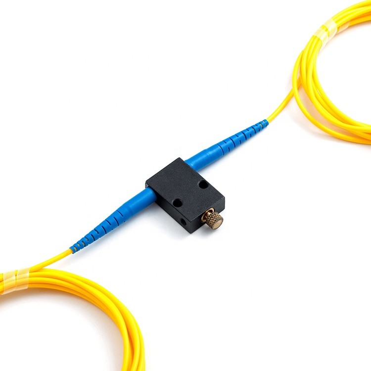 Adjustable In Line 1310nm Fiber Optic Variable Attenuator