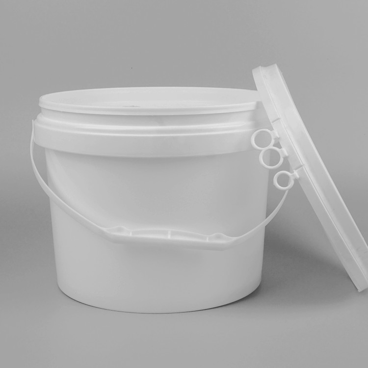 22cm Dia 5L Plastic Food Bucket Leak Proof Custom Printed