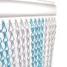 Buy cheap 90 * 210cm Sliver Aluminium Chain Link Curtain Metal Screen Fly Insect Blinds from wholesalers