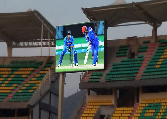 Outdoor led display advertising for football field