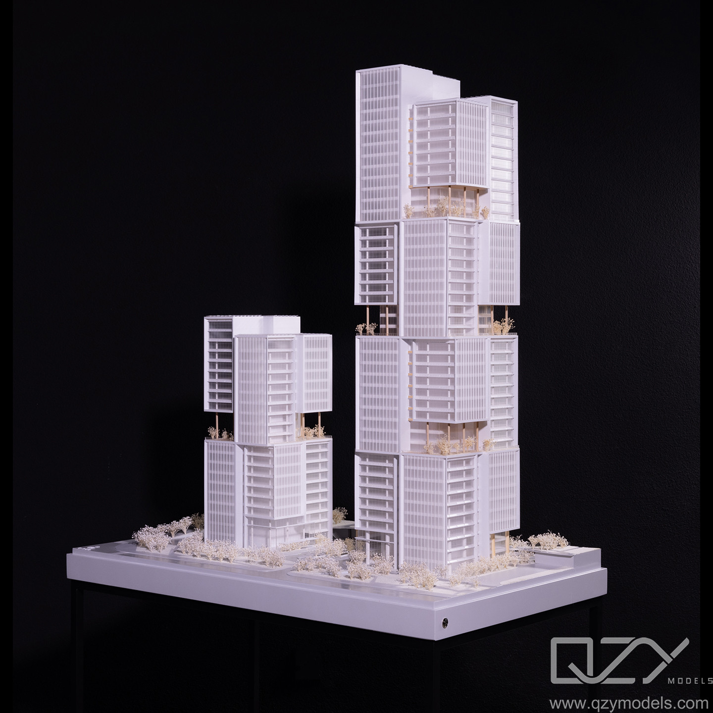Aedas 1/200 Shenzhen Longgang Ecological Intelligence Valley Art Model Architectural Model