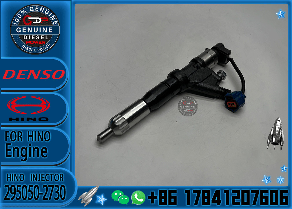 Common Rail fuel Injector 295050-2730 23670-E0A70 for Hino truck 700 diesel engine
